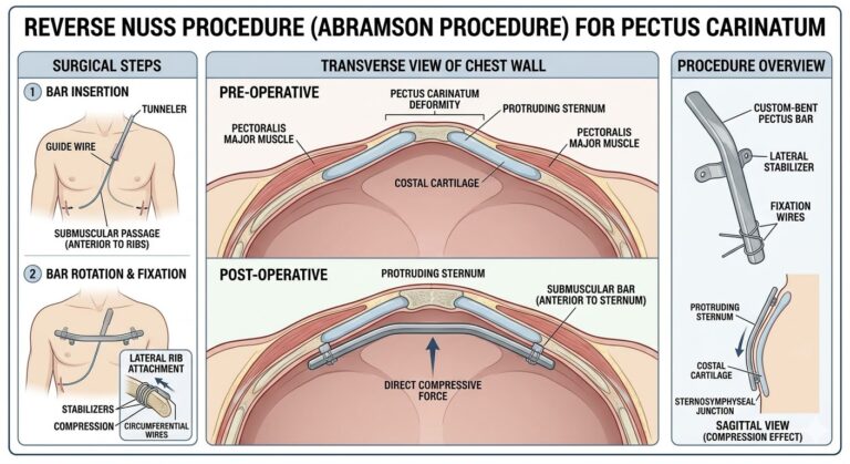 reverse Nuss Procedure Diagram